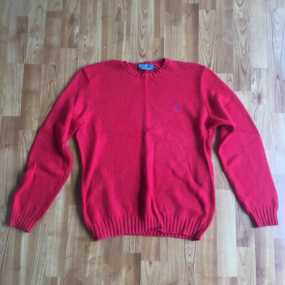 Polo Ralph Lauren Men's Long Sleeve Sweater M vintage